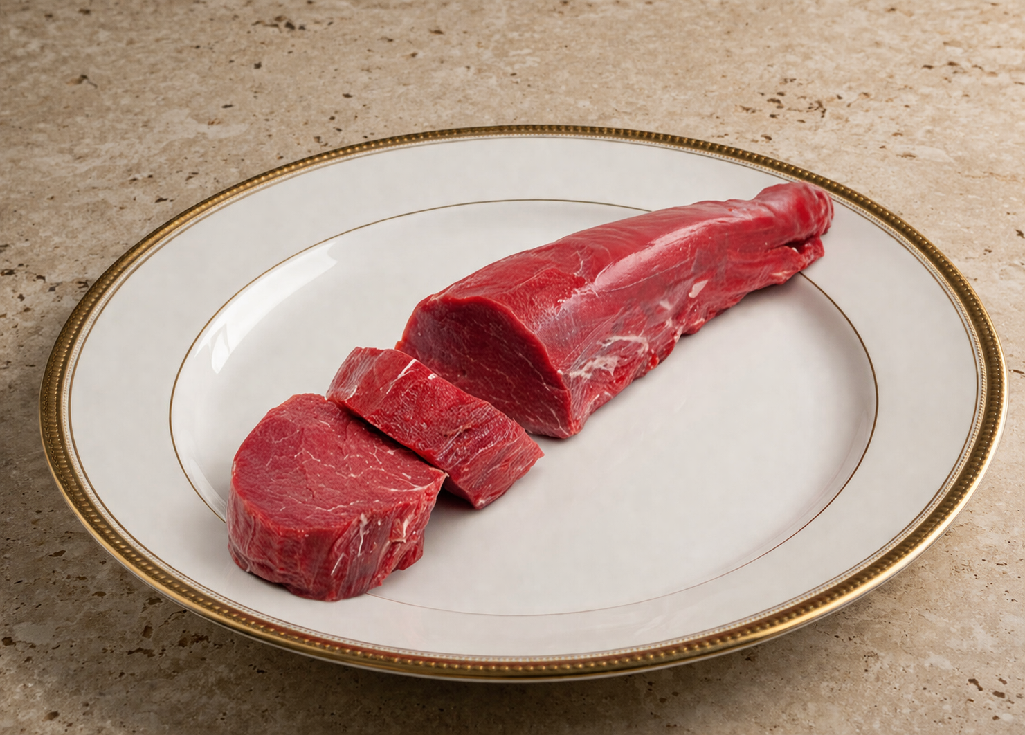 Como cortar o filé em medalhão