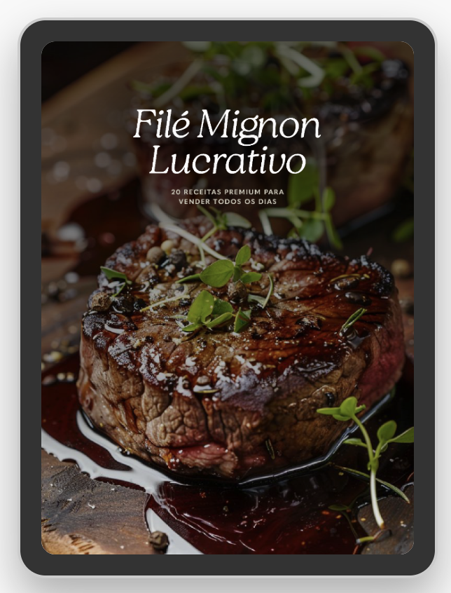 Capa do Ebook Filé Mignon Lucrativo